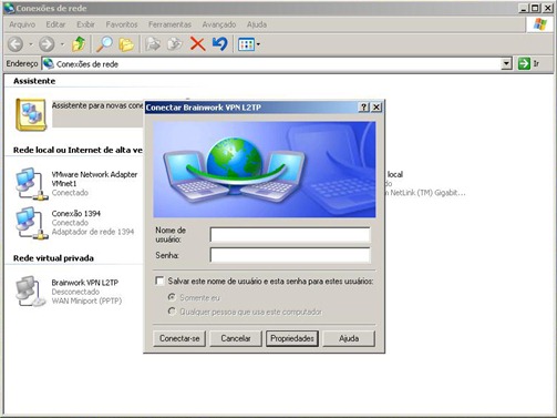 L2TP no Windows XP