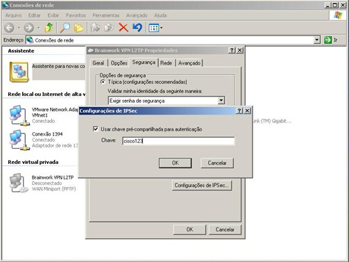 L2TP no Windows XP
