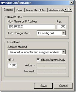Shrew Soft VPN