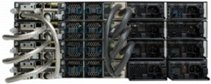 3750-X com stack para dados e energia