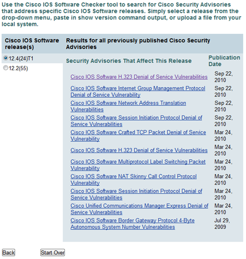 Security Advisories