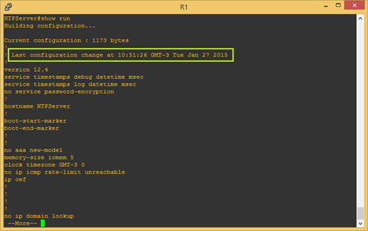 Last Config Change