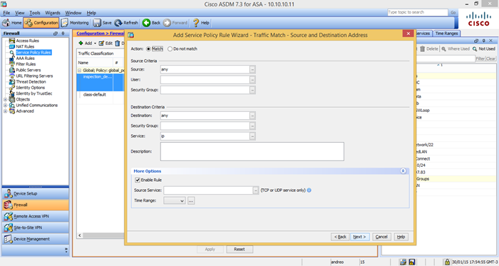 Netflow no ASA6