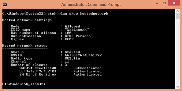 Windows Hotspot