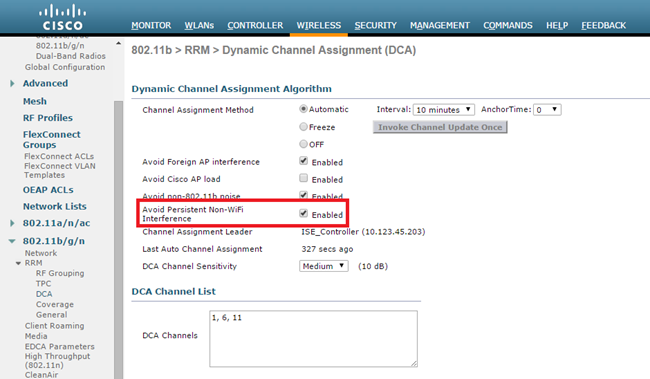 WLC - Avoid Persistent Device