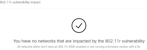 802.11r Vulnerability Impact