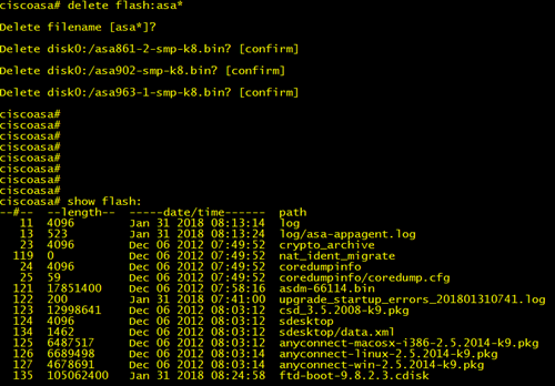 Erase Others softwares from Flash