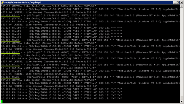 Logs Acesso Servidor Web