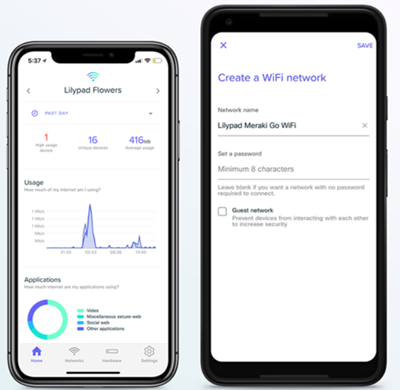 Meraki Go App