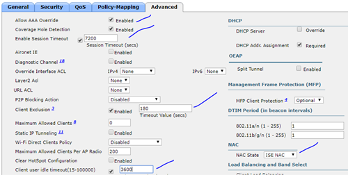 WLC - WLAN Advanced