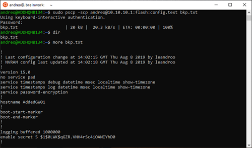 PSCP Linux
