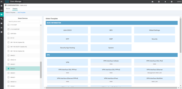 Feature Template