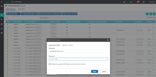 CSR1000V no SD-WAN 5