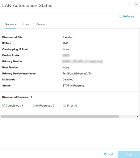 Lan Automation