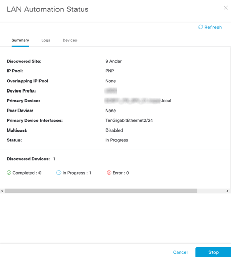 Lan Automation