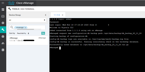 BKP vManage