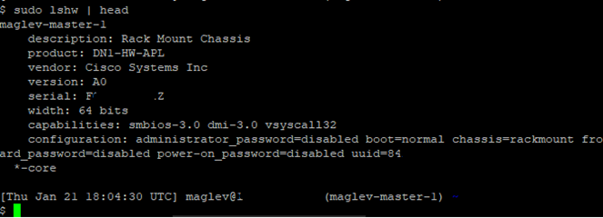 DNAC Serial Number 2