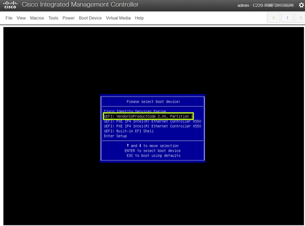 ISE - Boot Menu (2)