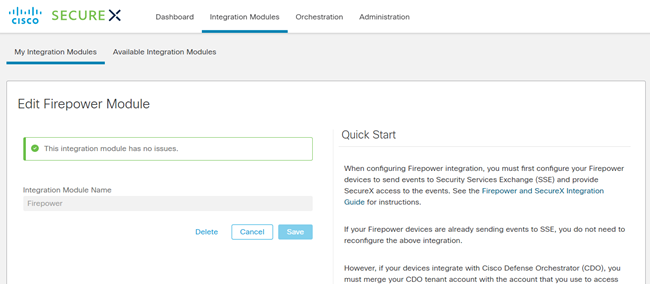 FMC and SecureX