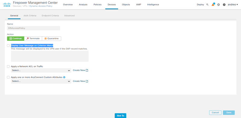 FMC 7.0 - VPN DAP