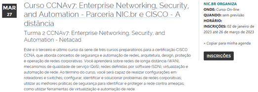 CCNAv7 - NIC.BR