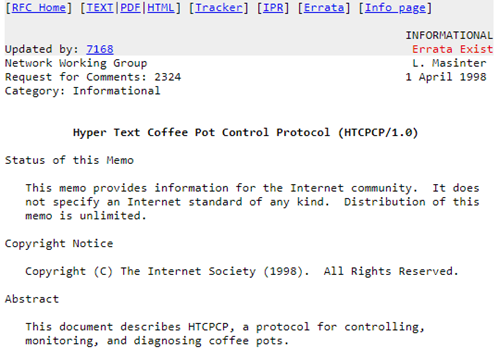 RFC 2324